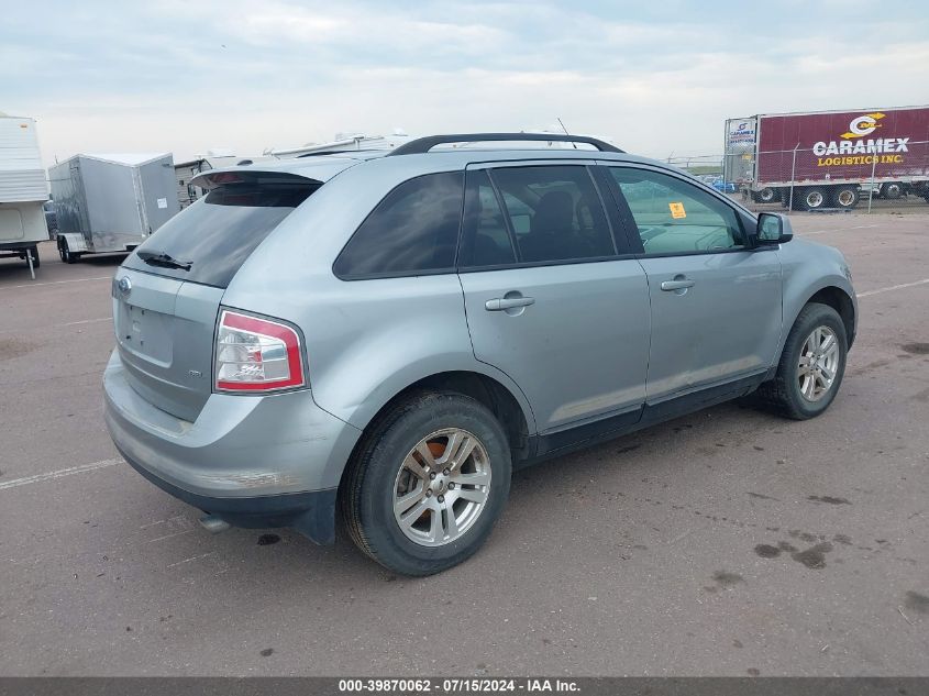 2007 Ford Edge Sel Plus VIN: 2FMDK39C47BA67344 Lot: 40210622