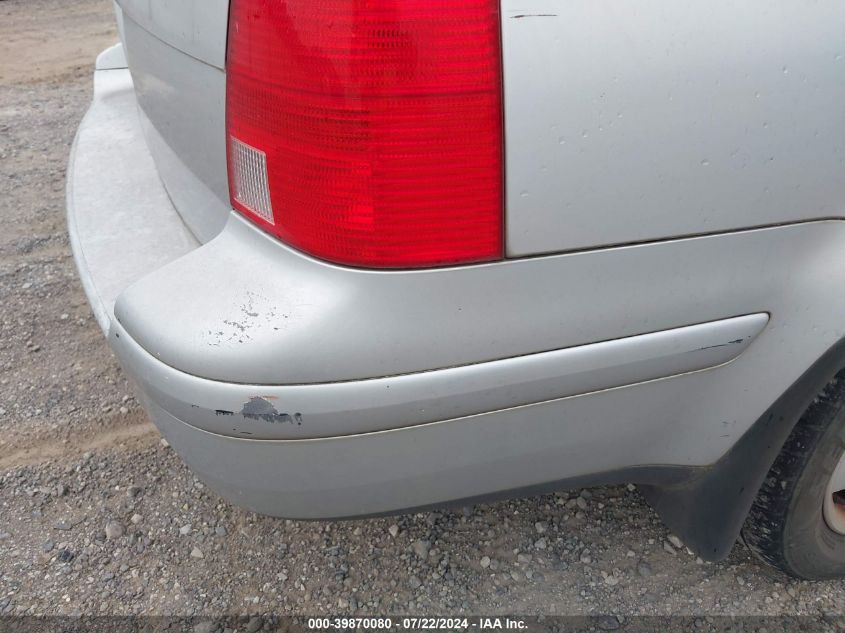 2003 Volkswagen Jetta Gls 2.0L VIN: WVWSK61J53W187332 Lot: 39870080