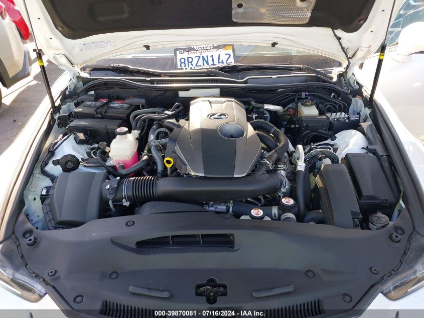 VIN JTHDA1D20L5107457 2020 LEXUS IS 300