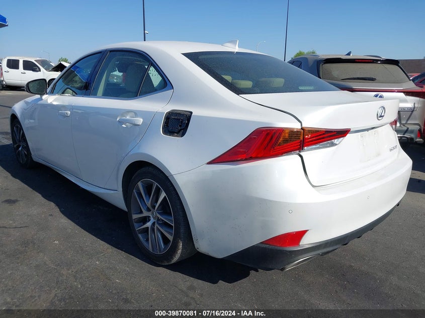 VIN JTHDA1D20L5107457 2020 LEXUS IS 300