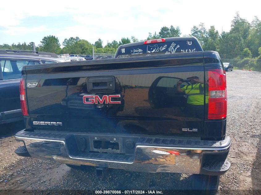 2016 GMC Sierra 1500 Sle VIN: 1GTV2MEC1GZ390123 Lot: 39870086