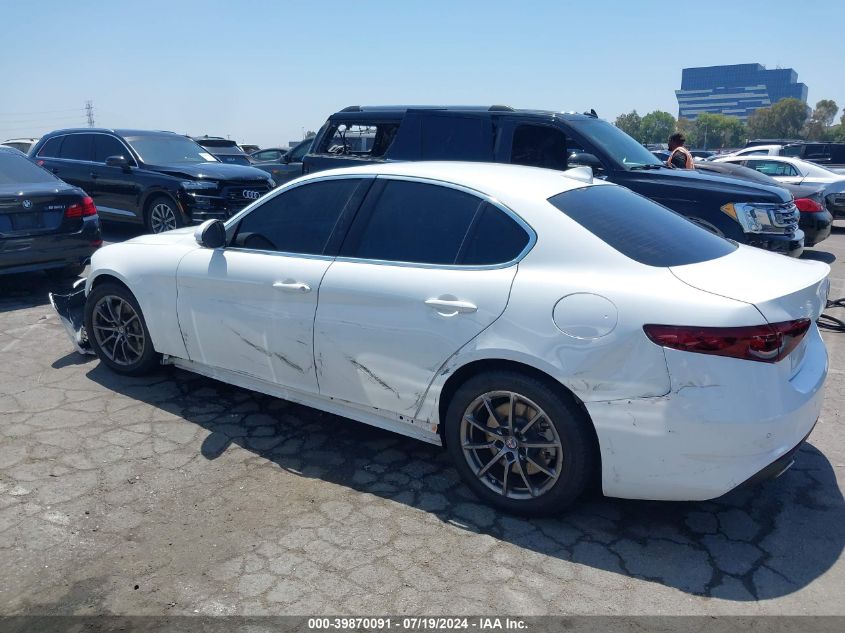 2020 Alfa Romeo Giulia Rwd VIN: ZARFAMANXL7635883 Lot: 39870091