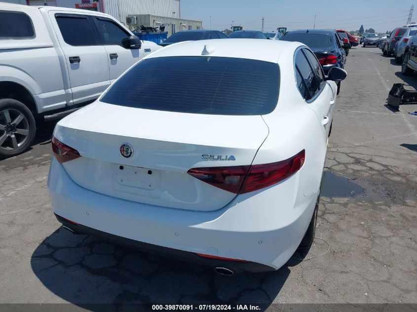 2020 Alfa Romeo Giulia Rwd VIN: ZARFAMANXL7635883 Lot: 39870091