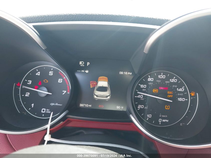 2020 Alfa Romeo Giulia Rwd VIN: ZARFAMANXL7635883 Lot: 39870091