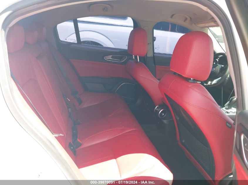 2020 Alfa Romeo Giulia Rwd VIN: ZARFAMANXL7635883 Lot: 39870091