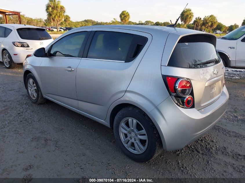 2013 Chevrolet Sonic Lt Auto VIN: 1G1JC6SG0D4114175 Lot: 39870104