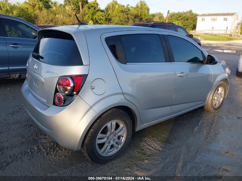 2013 Chevrolet Sonic Lt Auto VIN: 1G1JC6SG0D4114175 Lot: 39870104