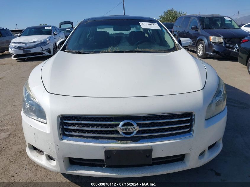 2011 Nissan Maxima 3.5 Sv VIN: 1N4AA5AP3BC846625 Lot: 39870112