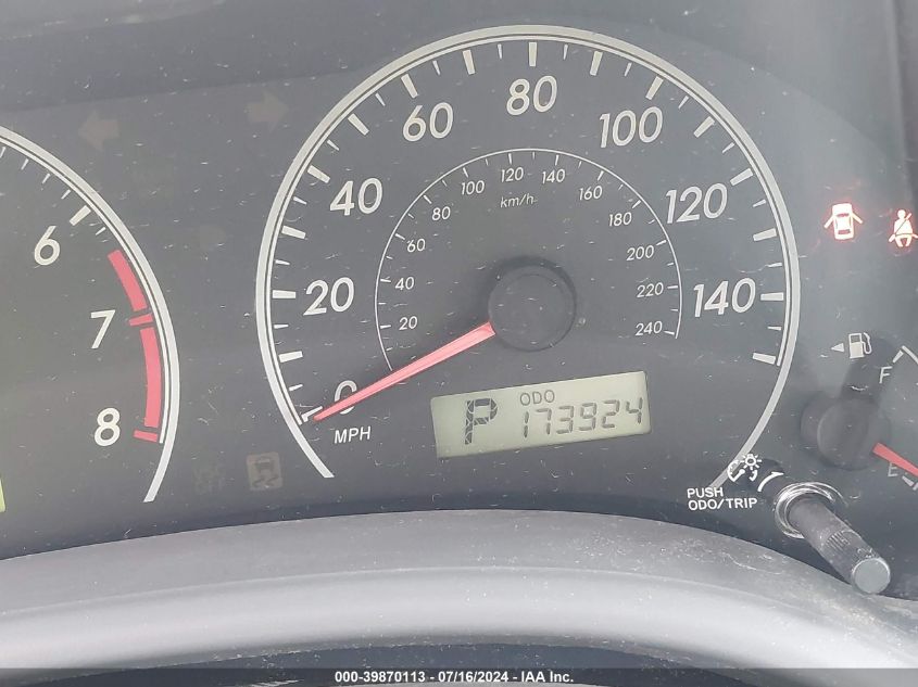 2009 Toyota Corolla Le VIN: JTDBL40E19J001538 Lot: 39870113