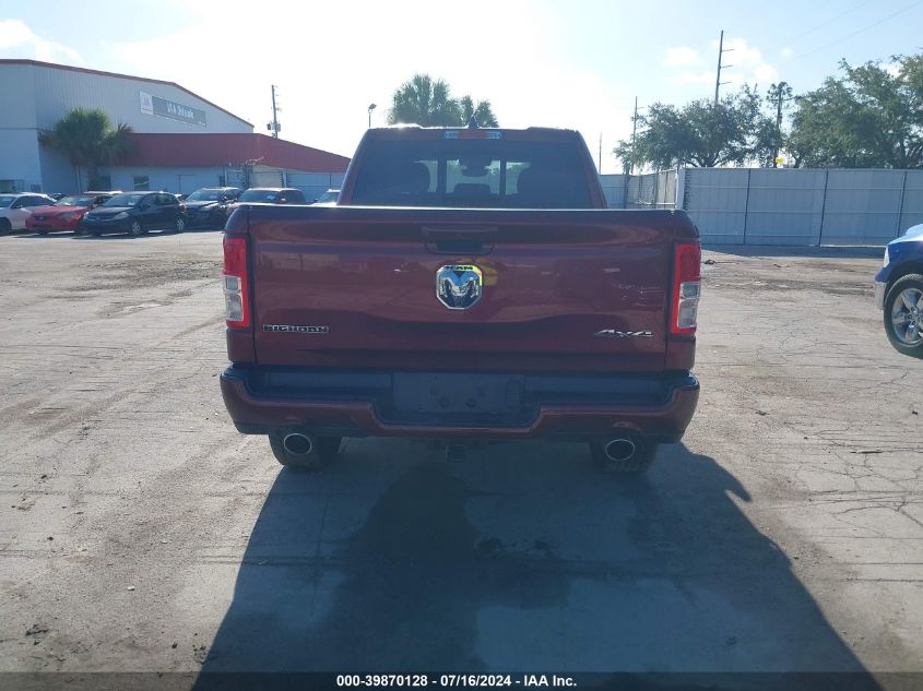2022 Ram 1500 VIN: 1C6SRFBTONN338072 Lot: 39870128