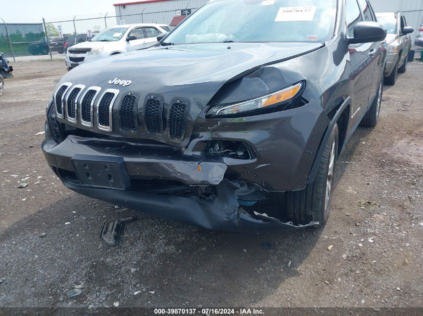2017 Jeep Cherokee Latitude 4X4 VIN: 1C4PJMCB8HW618854 Lot: 39870137
