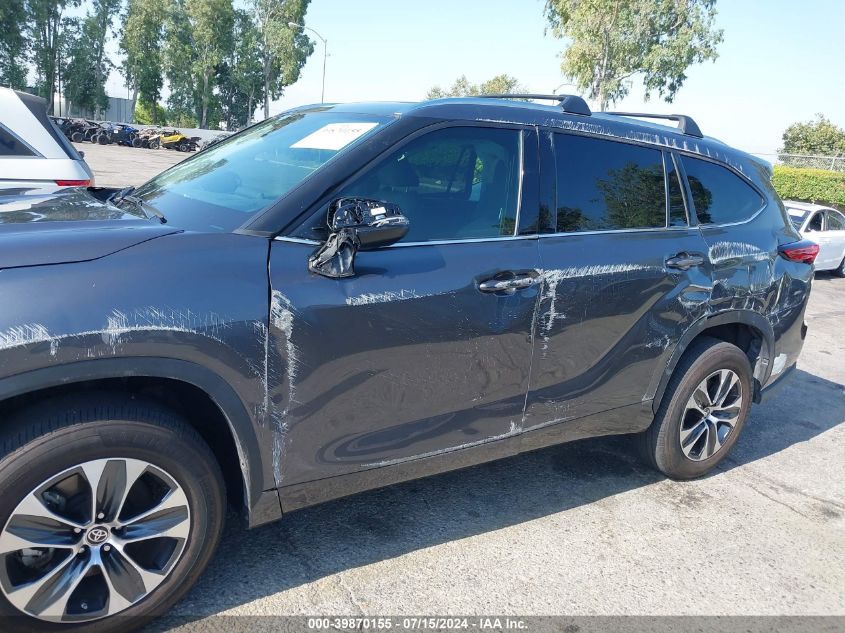 2021 Toyota Highlander Xle VIN: 5TDHZRAH6MS535449 Lot: 39870155