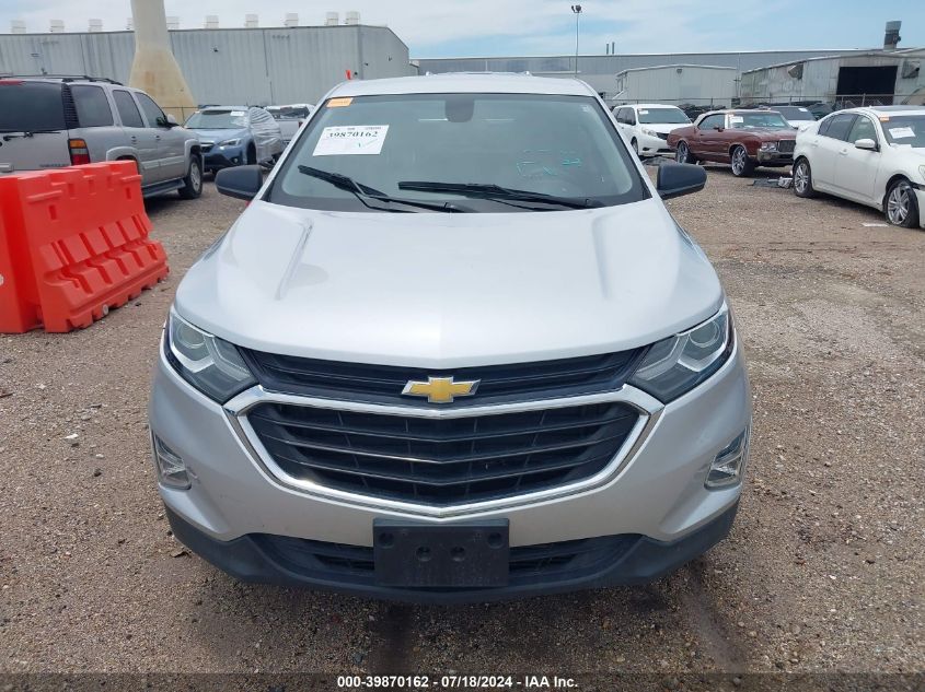 2019 Chevrolet Equinox Ls VIN: 3GNAXHEV7KS651230 Lot: 39870162