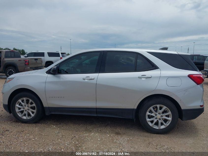 2019 Chevrolet Equinox Ls VIN: 3GNAXHEV7KS651230 Lot: 39870162