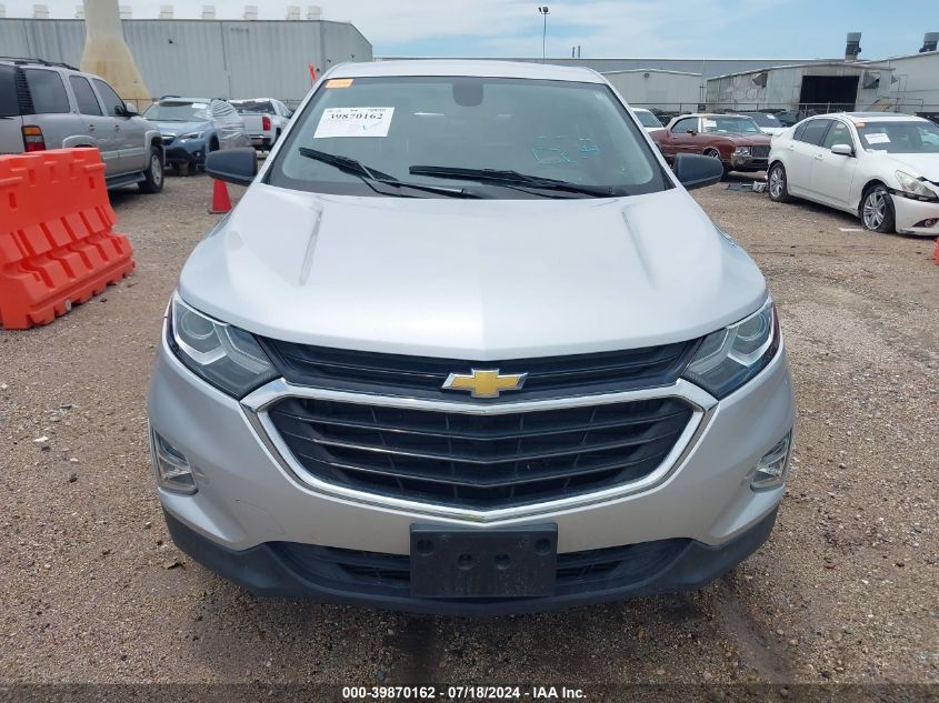 2019 Chevrolet Equinox Ls VIN: 3GNAXHEV7KS651230 Lot: 39870162