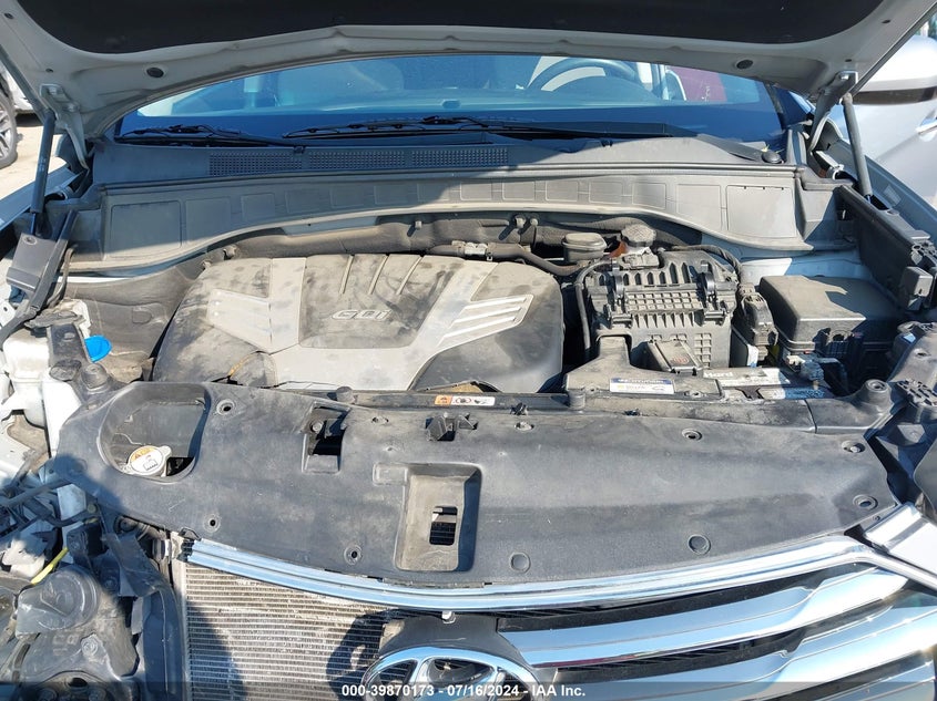 2016 Hyundai Santa Fe Se VIN: KM8SMDHF7GU143636 Lot: 39870173