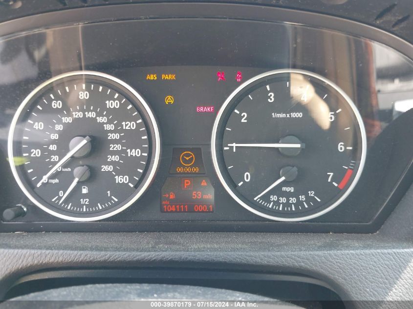 2009 BMW X5 xDrive48I VIN: 5UXFE83509L308040 Lot: 39870179