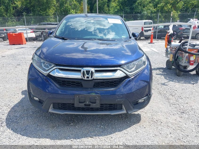 2019 Honda Cr-V Ex VIN: 7FARW2H55KE048054 Lot: 39870191