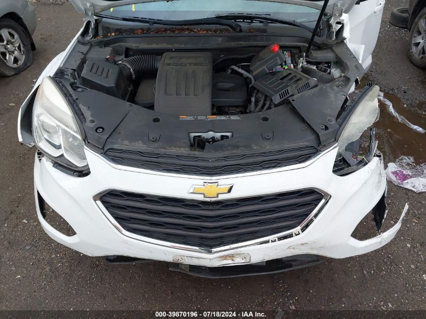 2016 Chevrolet Equinox Ls VIN: 2GNFLEEK4G6170430 Lot: 39870196
