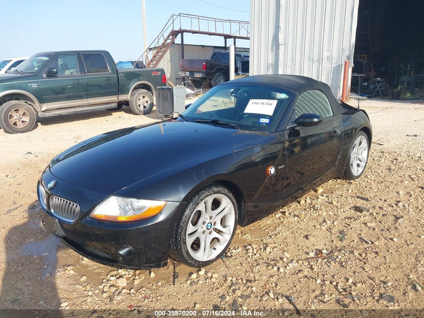 2003 BMW Z4 3.0I VIN: 4USBT53493LT23522 Lot: 39870200