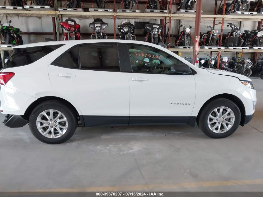 2021 Chevrolet Equinox Fwd Ls VIN: 3GNAXHEV6MS166175 Lot: 39870207