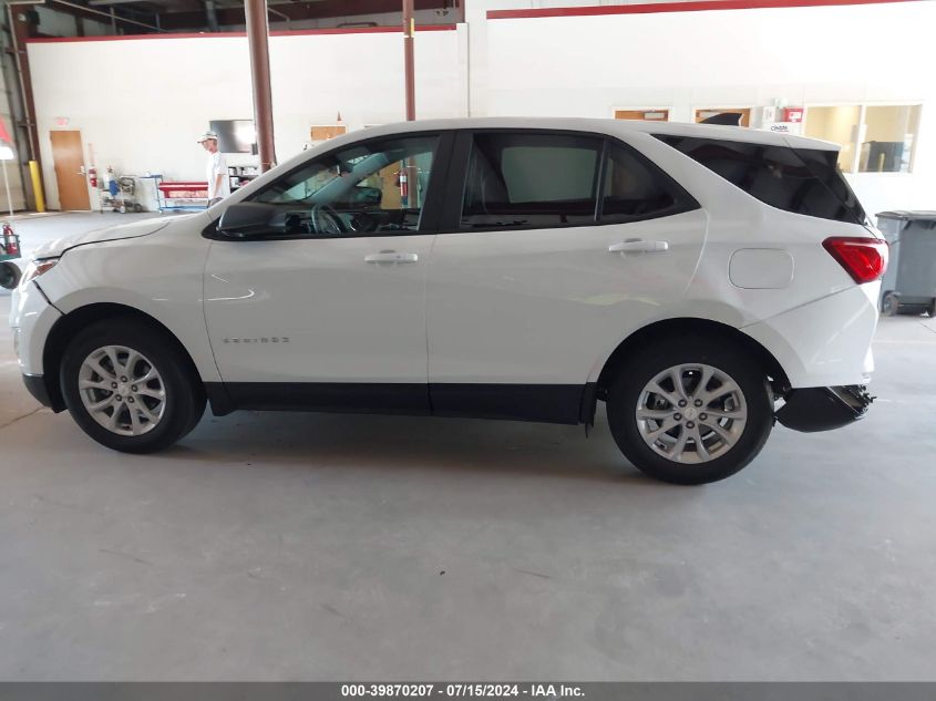 2021 Chevrolet Equinox Fwd Ls VIN: 3GNAXHEV6MS166175 Lot: 39870207