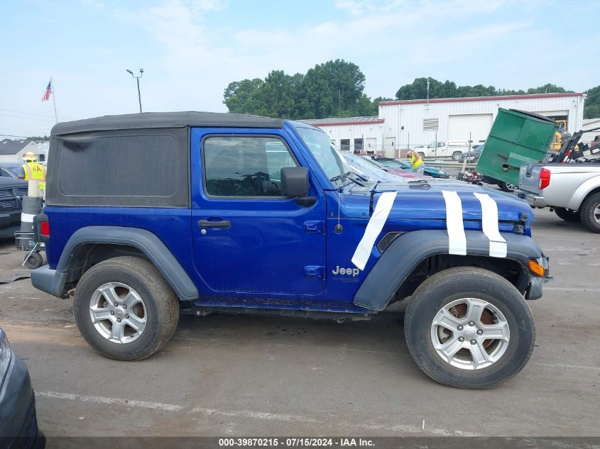 2019 Jeep Wrangler Sport S 4X4 VIN: 1C4GJXAGXKW559636 Lot: 39870215