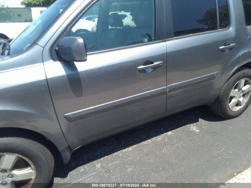 2009 Honda Pilot Ex-L VIN: 5FNYF48699B015998 Lot: 39870227