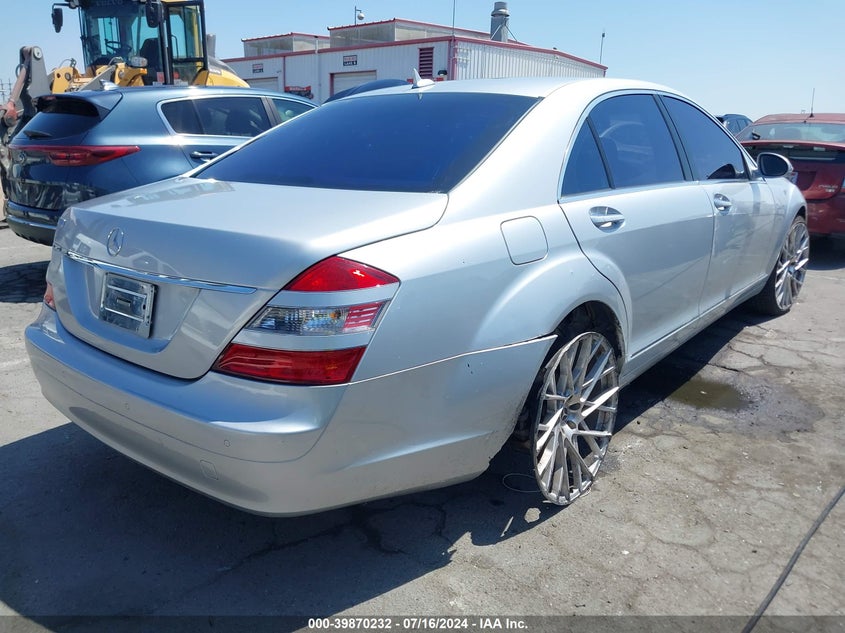 2007 Mercedes-Benz S 550 550 VIN: WDDNG71X37A107737 Lot: 39870232