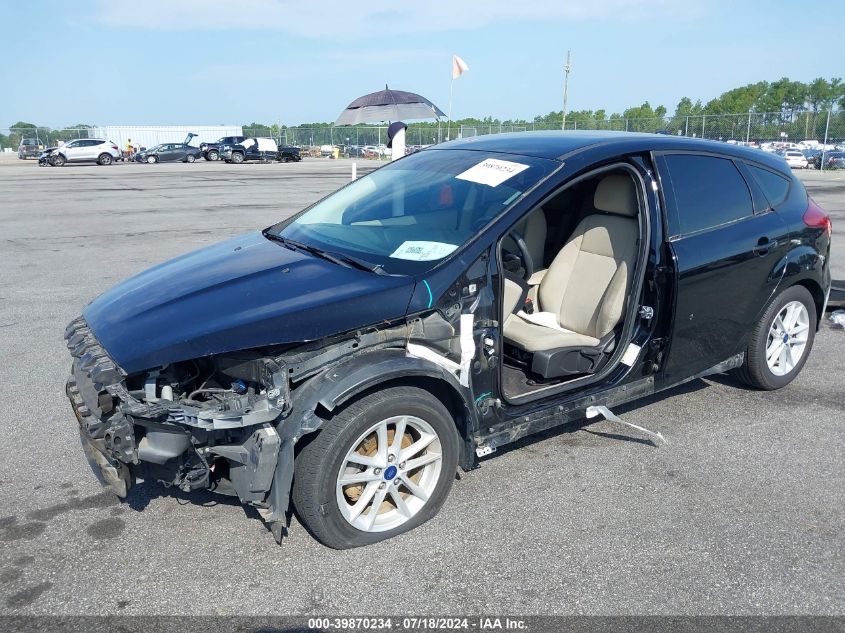 2018 Ford Focus Se VIN: 1FADP3K29JL207845 Lot: 39870234