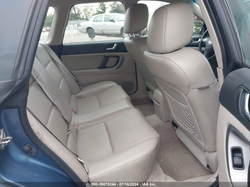 2008 Subaru Outback 2.5I Limited VIN: 4S4BP62CX87362771 Lot: 39870244