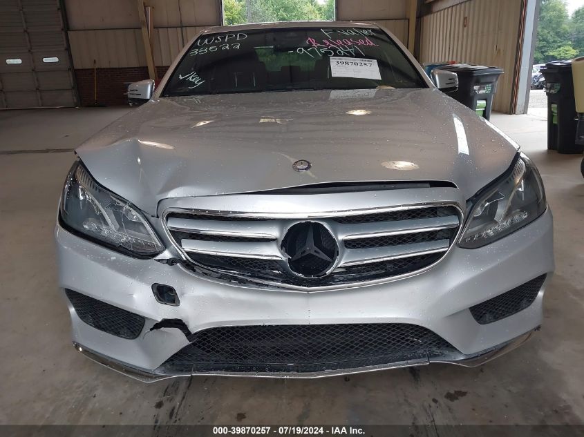 2014 Mercedes-Benz E 350 4Matic VIN: WDDHF8JB8EA975241 Lot: 39870257