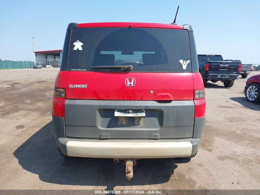 2005 Honda Element Ex VIN: 5J6YH28675L033030 Lot: 39870269