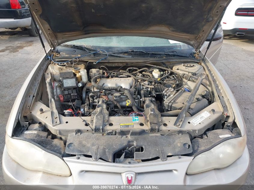 2002 Chevrolet Monte Carlo Ls VIN: 2G1WW12E029344212 Lot: 39870274