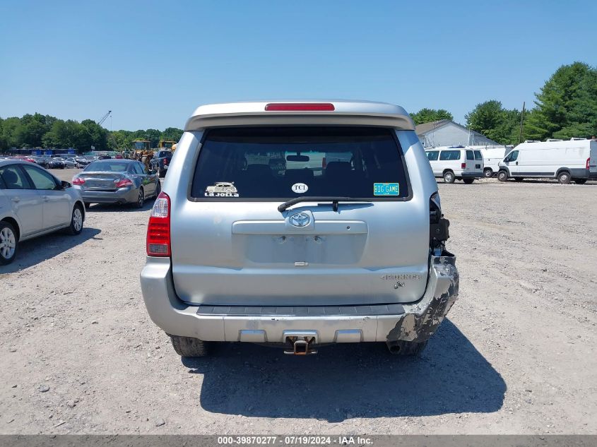 2006 Toyota 4Runner Sr5/Sport VIN: JTEBU14R460078832 Lot: 39870277