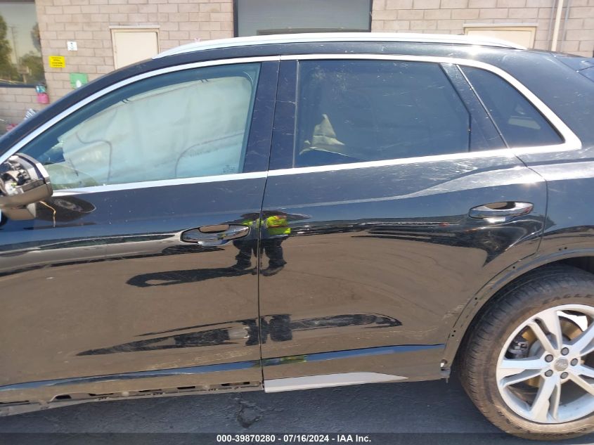 2021 Audi Q3 Premium S Line 45 VIN: WA1DECF35M1045385 Lot: 39870280