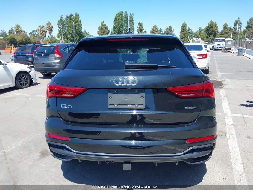 2021 Audi Q3 Premium S Line 45 VIN: WA1DECF35M1045385 Lot: 39870280
