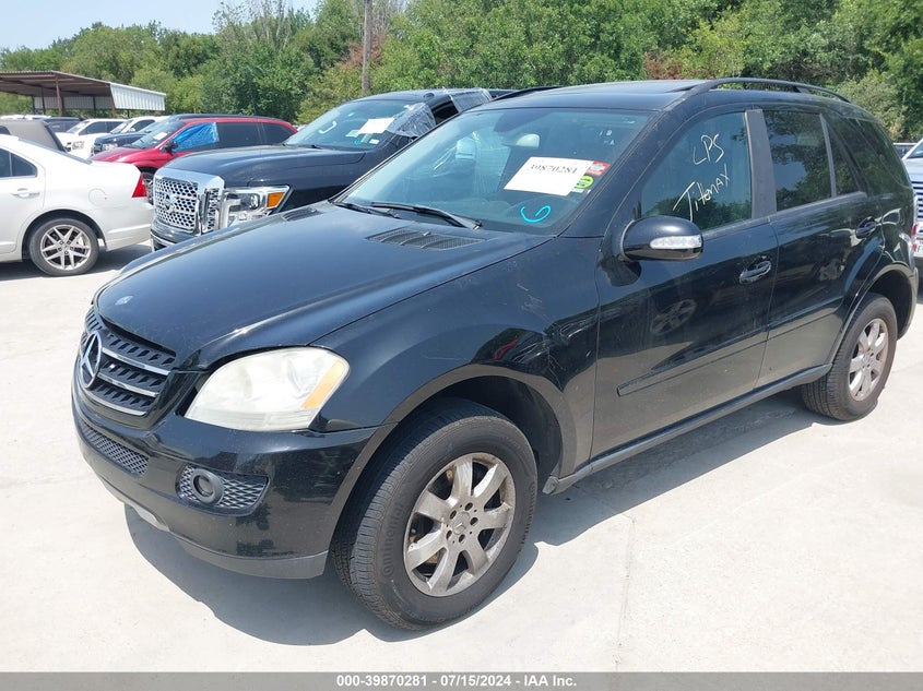 2006 Mercedes-Benz Ml 350 4Matic VIN: 4JGBB86E66A076955 Lot: 39870281
