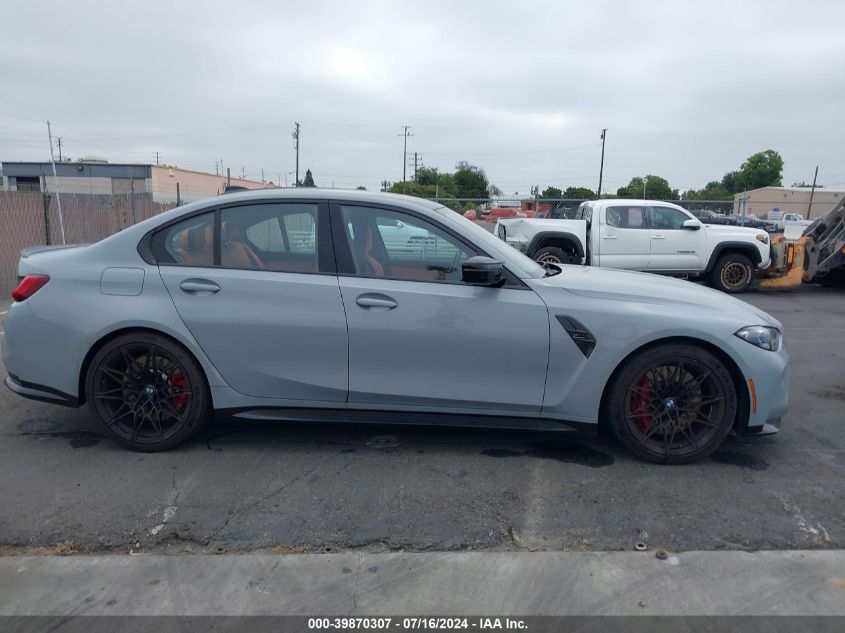 2022 BMW M3 Competition VIN: WBS33AY02NFL62066 Lot: 39870307