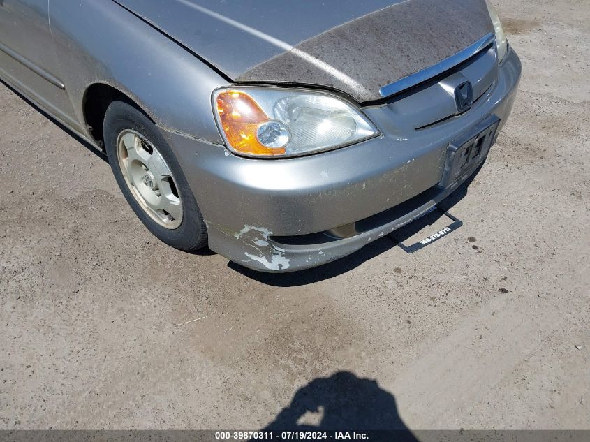 2003 Honda Civic Hybrid VIN: JHMES96603S022720 Lot: 39870311