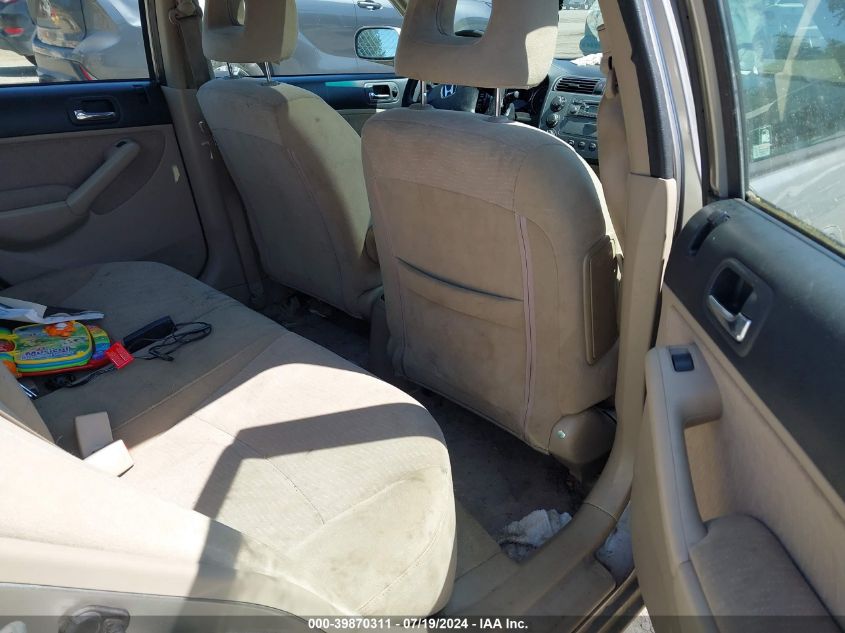 2003 Honda Civic Hybrid VIN: JHMES96603S022720 Lot: 39870311