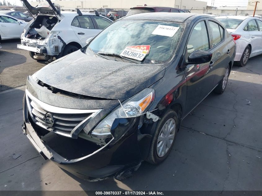 2018 Nissan Versa 1.6 S+ VIN: 3N1CN7AP9JL815968 Lot: 39870337