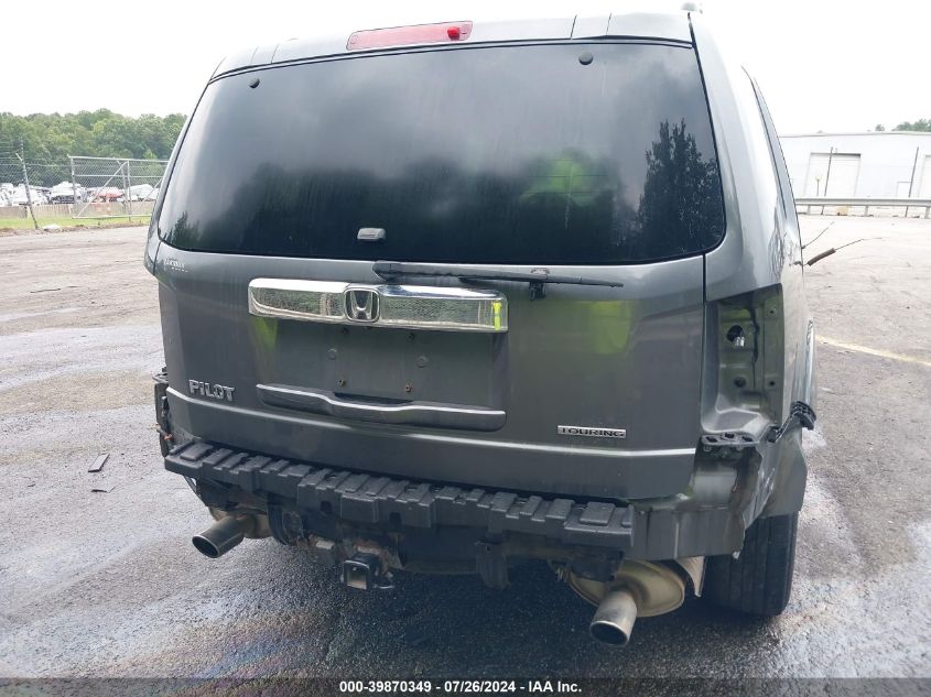 2011 Honda Pilot Touring VIN: 5FNYF3H92BB012130 Lot: 39870349