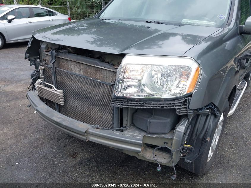 2011 Honda Pilot Touring VIN: 5FNYF3H92BB012130 Lot: 39870349