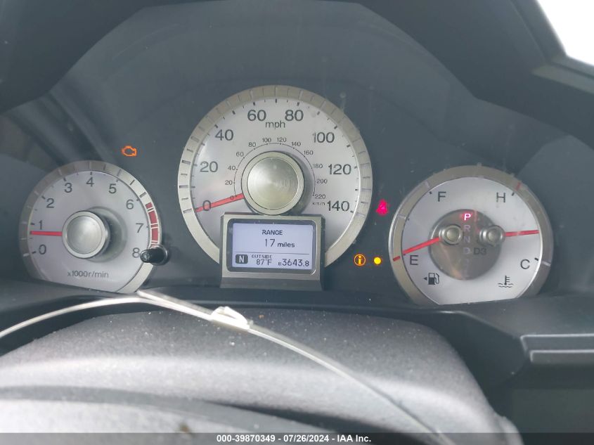 2011 Honda Pilot Touring VIN: 5FNYF3H92BB012130 Lot: 39870349