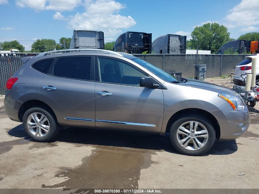 2015 Nissan Rogue Select S VIN: JN8AS5MVXFW257064 Lot: 39870395