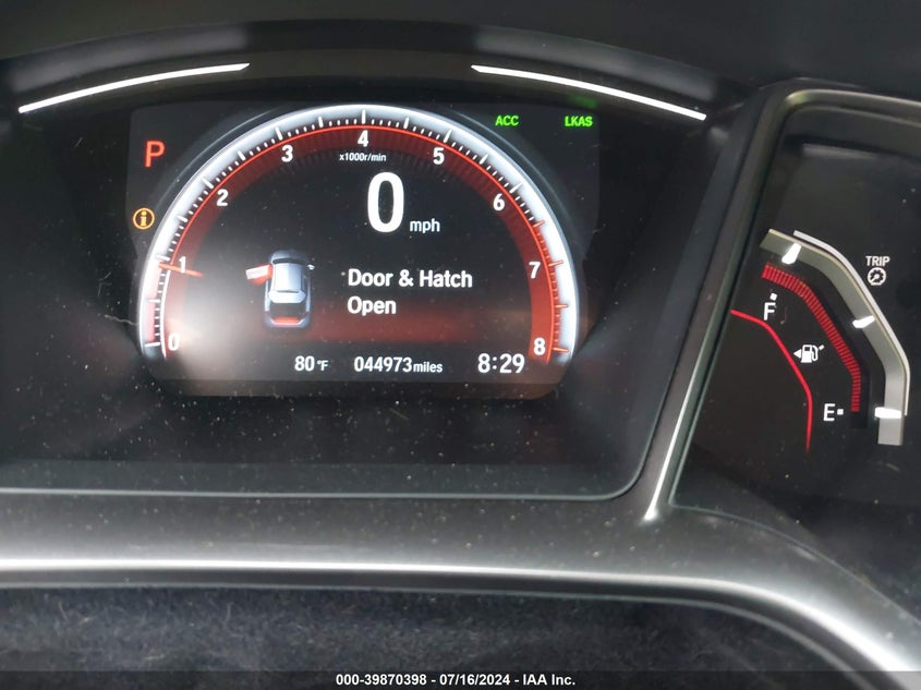 2020 HONDA CIVIC SPORT TOURING - SHHFK7H94LU218494