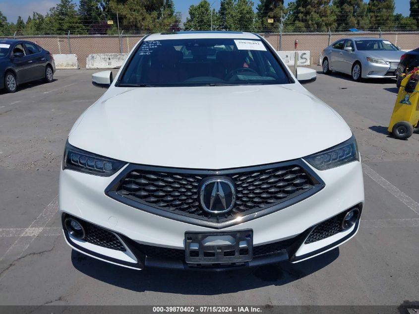 19UUB3F60JA002028 2018 Acura Tlx Tech A-Spec Pkgs