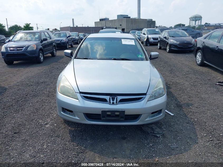 2006 Honda Accord 2.4 Vp VIN: 1HGCM56186A018295 Lot: 39870428
