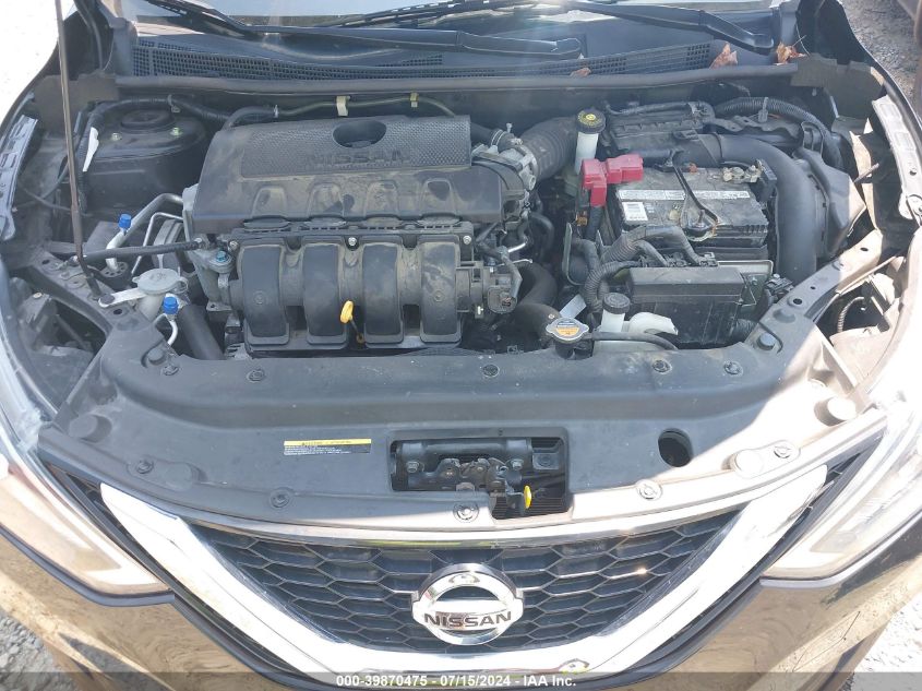 2019 Nissan Sentra Sv VIN: 3N1AB7AP2KL606914 Lot: 39870475